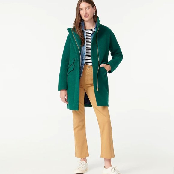 J.Crew Cocoon coat in Italian stadium-cloth wool - Picture 6 of 8